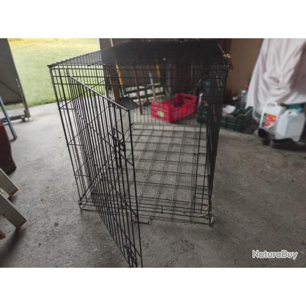 Cage pour transport de chien