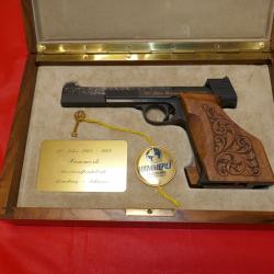 Pistolet HAMMERLI 208 COMMEMORATIF des 125 Ans de la marque fabriqué en 1988