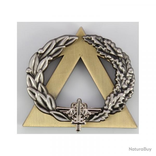INSIGNE METAL BREVET INSTRUCTEUR SECOURISTE ARGENT - MONITEUR
