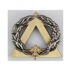 INSIGNE METAL BREVET INSTRUCTEUR SECOURISTE OR - INSTRUCTEUR