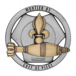 BREVET MORTIER 81 CHEF PIECE