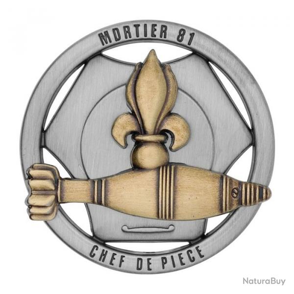 BREVET MORTIER 81 CHEF PIECE
