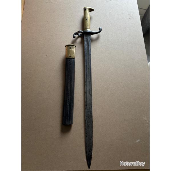 Baonnette allemande M1871
