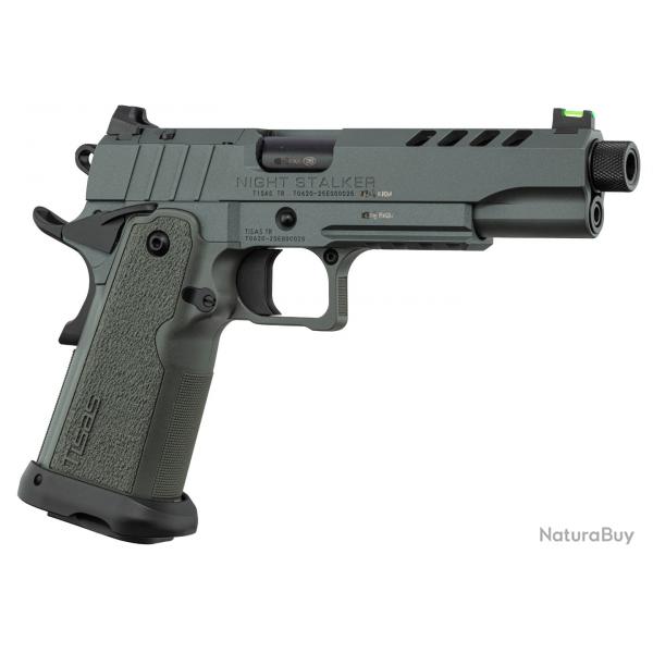 Pistolet TISAS 2011 Bull Barrel Night Stalker cal.9x19 OPTIC READY