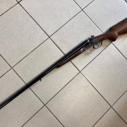 Vends fusil juxtaposé ZABALA cal.12/70 à platines chiens extérieurs