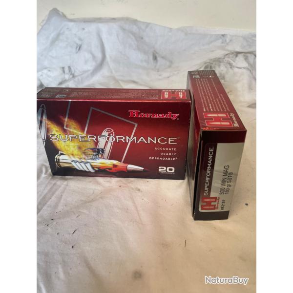 HORNADY Superformance SST 300 win Mag