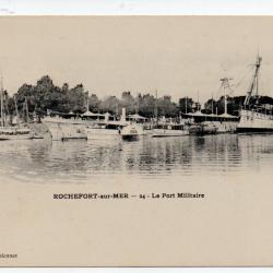 CPA - Marine Militaire  -ROCHEFORT-sur-MER - Le Port Militaire  N°1197