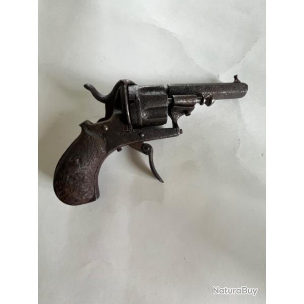 Pistolet LEFAUCHEUX 7mm de 1870