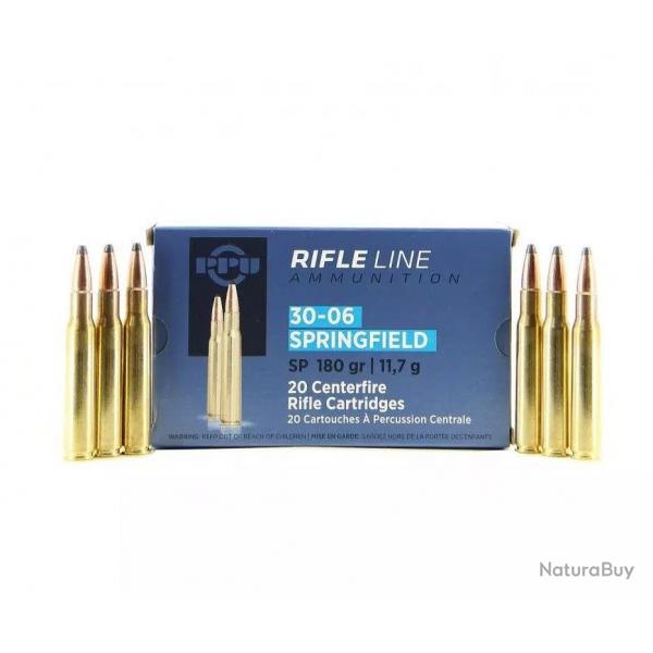 PPU 30-06 SPRING SP 180gr x20