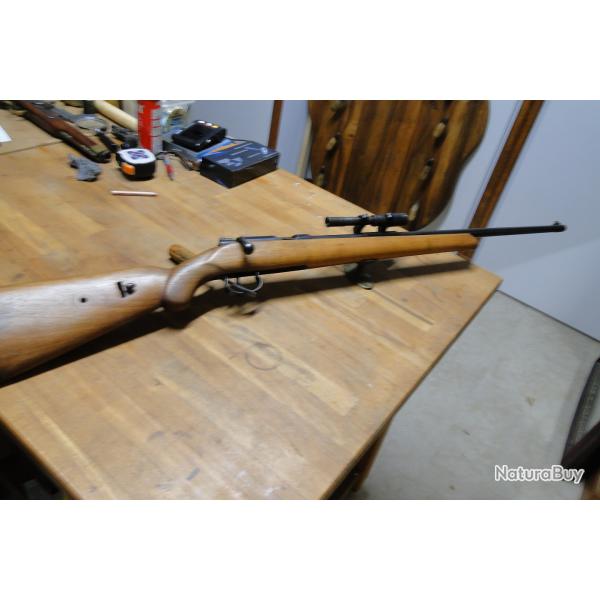 carabine DSM 34 quipe d'origine d'une lunette ZF41 cal 22