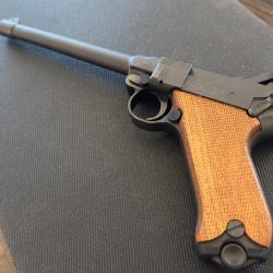 Pistolet Luger 22 MkII 22lr monocoup