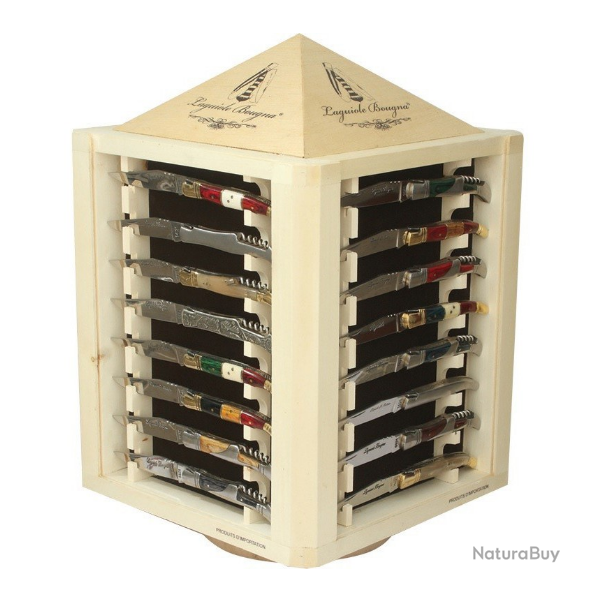 1 PRSENTOIR 32 COUTEAUX POUR EXPOSER VOTRE COLLECTION (1 EN STOCK !!!)