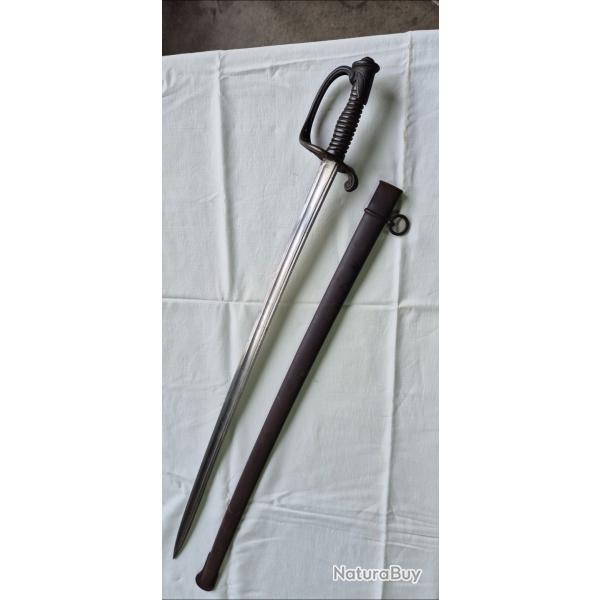 SABRE modle 1845 adjudant d'infanterie AVEC SON FOURREAU