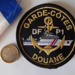 écusson Jacques Oudart Fourmentin patrouilleur garde-côtes douane Française