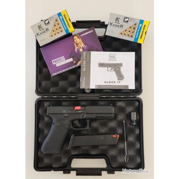 Glock 17 Gen 5 PAK tat neuf avec 100 munitions