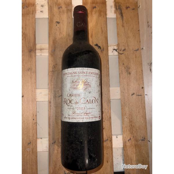 Vin rouge Chteau Roc de Calon 2003