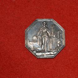 MEDAILLE ARGENT SOCIETE GENERALE DE CREDIT INDUSTRIEL ET COMMERCIAL-7 MAI 1859