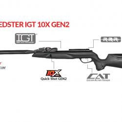Vente Flash  Carabine Gamo Speedster IGT 10X GEN2i  Cal.4,5 mm 19,9 joules