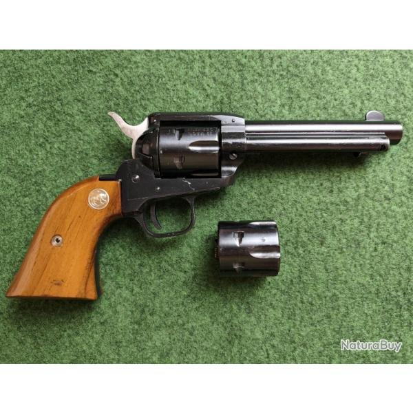 Revolver simple action SCHMIDT HERBERT modle TEXAS SCOUT (Type 1873) - Calibre 22 LR + Barillet 22 