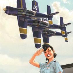 PIN UP WINGS Tome 3 des avions de légende ARMES ou Désarmés avec de très belles PIN UP SEXY