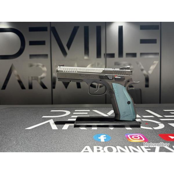 PISTOLET CZ SHADOW 2 CUSTOM Cobalt 9X19
