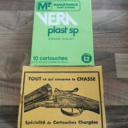 Cartouches de chasse calibre 12