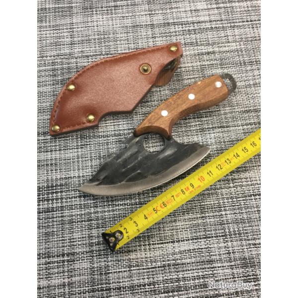 Couteau dpouilleur avec son fourreau