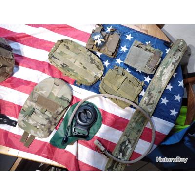 Lot De 21 Pochettes Tactiques – Airsoft / Paintball – Tailles Diverses – Occasion