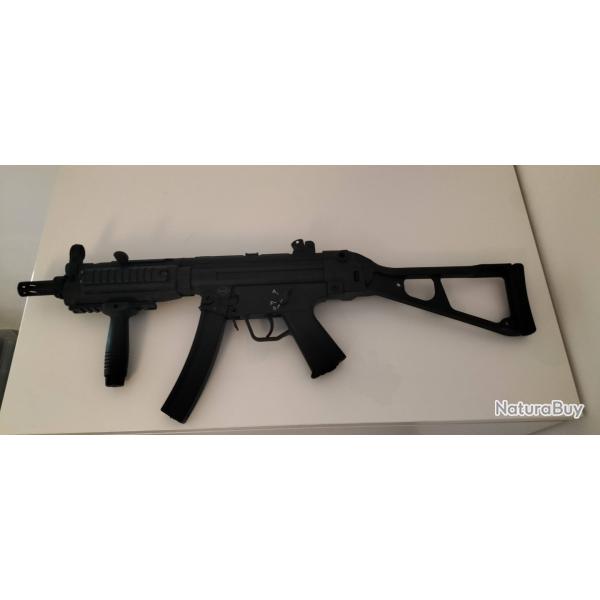 MP5 GSG electric blowback- 1,6J -  rviser (porte-fusible HS)