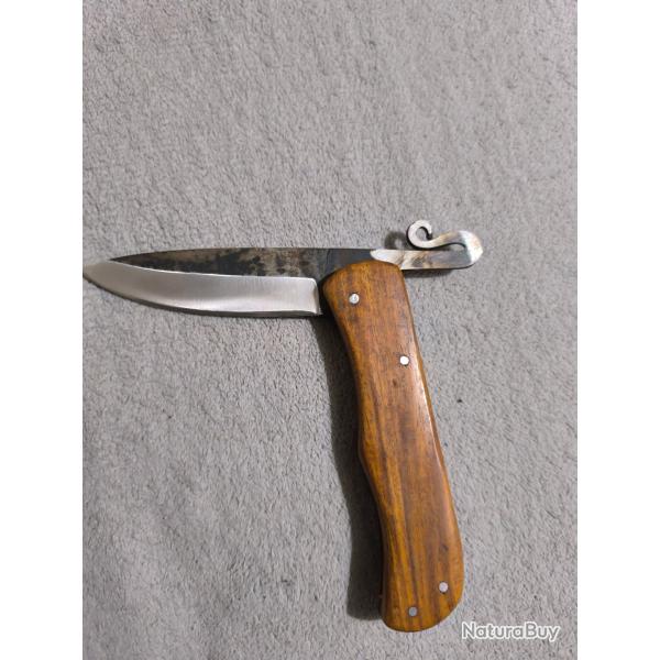 Cuchillo de friccin artesanal