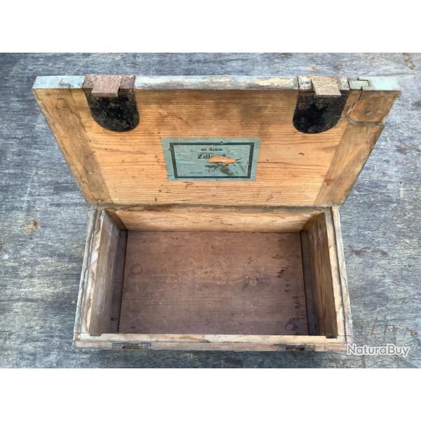 Caisse bois Armee Allemande