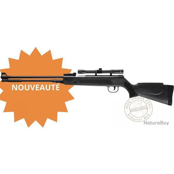 Carabine  plomb 4,5 mm RAZOR GUN Magnum - Canon fixe (17 Joules) + Lunette 4x20