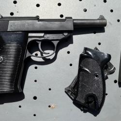Walther p38+paire de grip