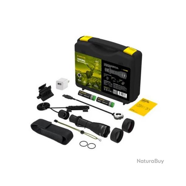 Armytek Viking Pro Magnet USB Extended Set White
