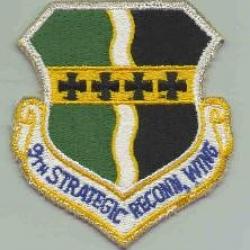 PATCH  du : 9th STRATEGIC RECONNAISSANT WING