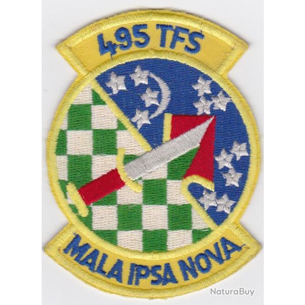 PATCH  du :   495th TACTICAL FIGHTER SQUADRON ( 1977-1991 ) (48 TFW)