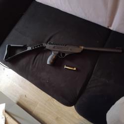 Pistolet à air break barrel langley pro sniper 10 Joules calibre 4,5 MM avec 3 boîtes de munition