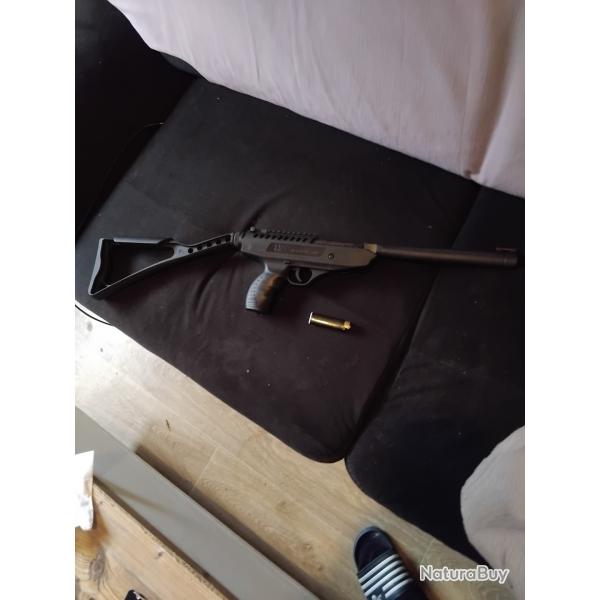 Pistolet  air break barrel langley pro sniper 10 Joules calibre 4,5 MM avec 3 botes de munition