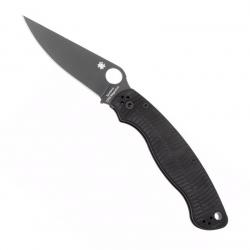 Couteau Military 2 Salt G10 noir [Spyderco]