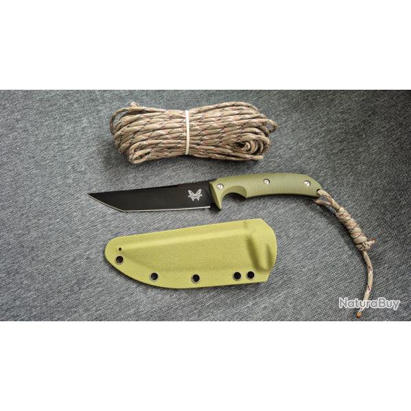 couteau benchmade + paracorde