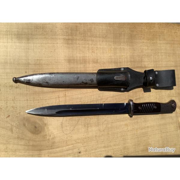 Baionnette allemande Mauser 98