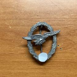 INSIGNE LUFTWAFFE DE PILOTE DE PLANEUR Segelflugzeugführerabzeichen Copie