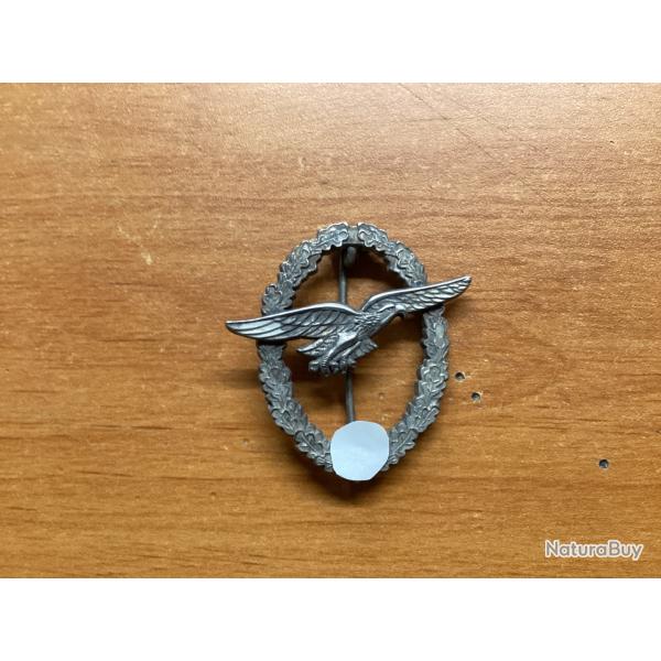 INSIGNE LUFTWAFFE DE PILOTE DE PLANEUR Segelflugzeugfhrerabzeichen Copie