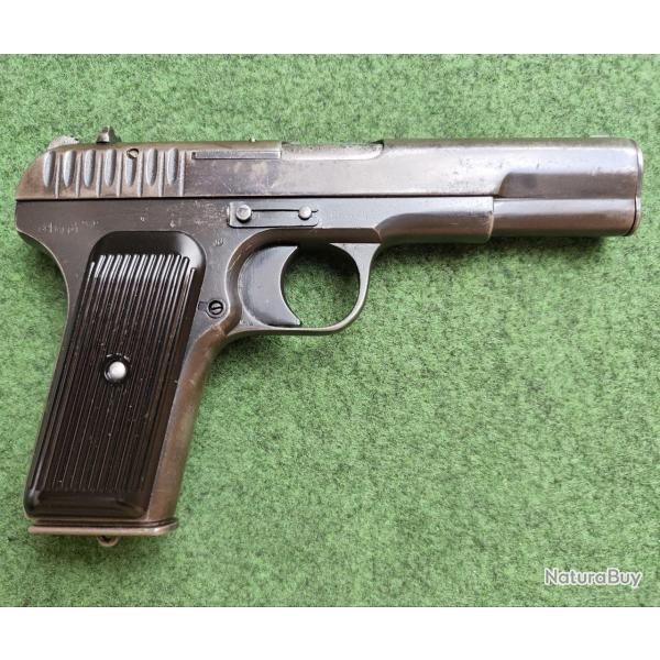 Pistolet TOKAREV TT-30 - Fabrication Russe 1935 - Calibre 7,62 x 25 Tokarev - 29252 (Occasion - Rvi
