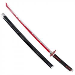 KATANA DECO LAME BAMBOU ET LED MOTIF DEMON SLAYER