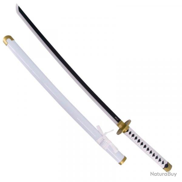 KATANA DECO LAME BAMBOU ET LED MOTIF ONE PIECE
