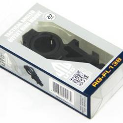 Support lampe tactique UTG diamètre 27mm, 25. 4 mm (1'')  et  20mm