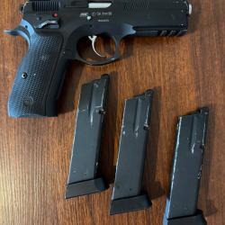 Pistolet CZ 75 SP-01 Shadow GBB Gaz Blowback Full Metal