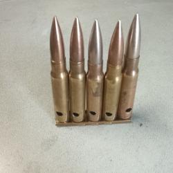 5 munitions neutralisés de 8mmMauser