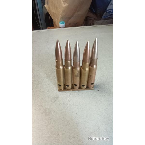 5 munitions neutraliss de 8mmMauser